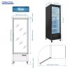 ORIKOOL Glass Door Merchandiser Freezer 19.2 Cu.ft Swing Door Commercial Reach-In Display Freezers Upright Freeze Storage
