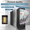ORIKOOL Glass Door Merchandiser Freezer 19.2 Cu.ft Swing Door Commercial Reach-In Display Freezers Upright Freeze Storage