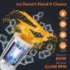 KOIOS PRO 850W Personal Blender 11 Pieces Set Blender for Kitchen Baby Food 2x17 Oz + 10 Oz Large & Small To-Go Cups;  2 Spout Drinking Lids;  Portabl