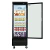 ORIKOOL Glass Door Merchandiser Freezer 19.2 Cu.ft Swing Door Commercial Reach-In Display Freezers Upright Freeze Storage