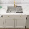 Stainless Steel Drop-in Kitchen Sink, Deep Topmount  Stainless Steel Laundry Sink Single Bowl Laundry Room Sink Outdoor Sink